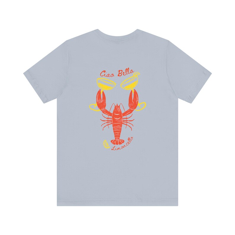 Ciao Bella Shirt Limoncello Dolce Vita Vibes Old Money Aesthetic Ocean Inspired Style Coastal Granddaughter Lobster Shirt Tomato Girl image 5