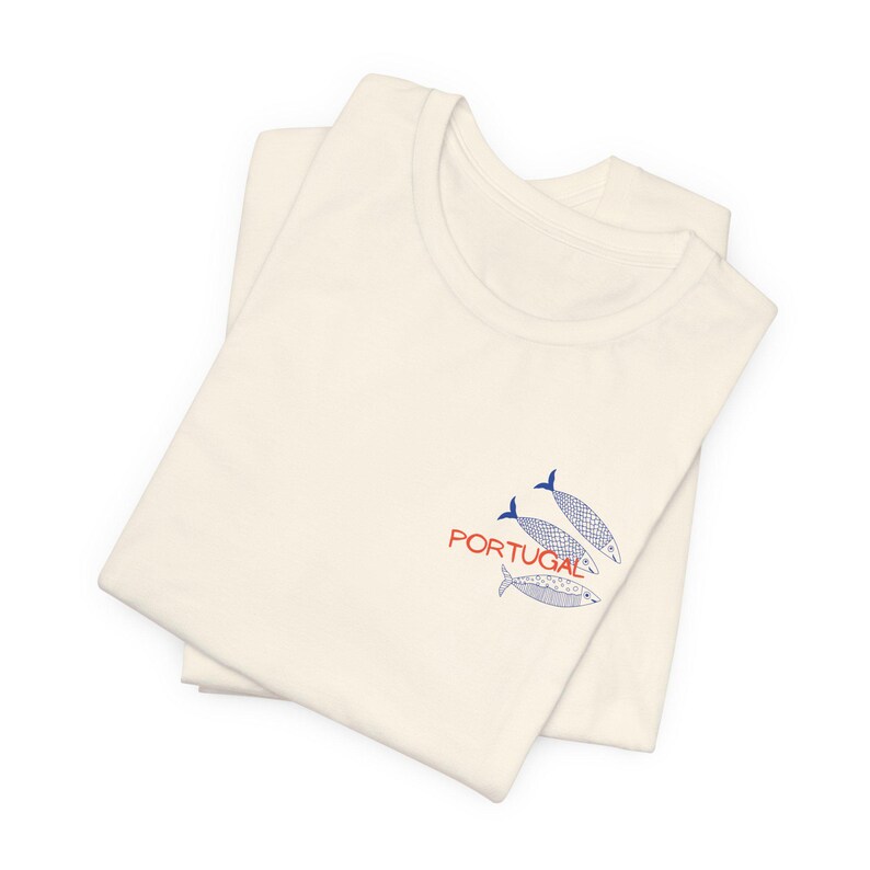 Chemise sardines Portugal conserves de sardines de poisson TShirt petite-fille côtière fille tomate Italie été inspiré de l'océan Style vintage style côtier image 8