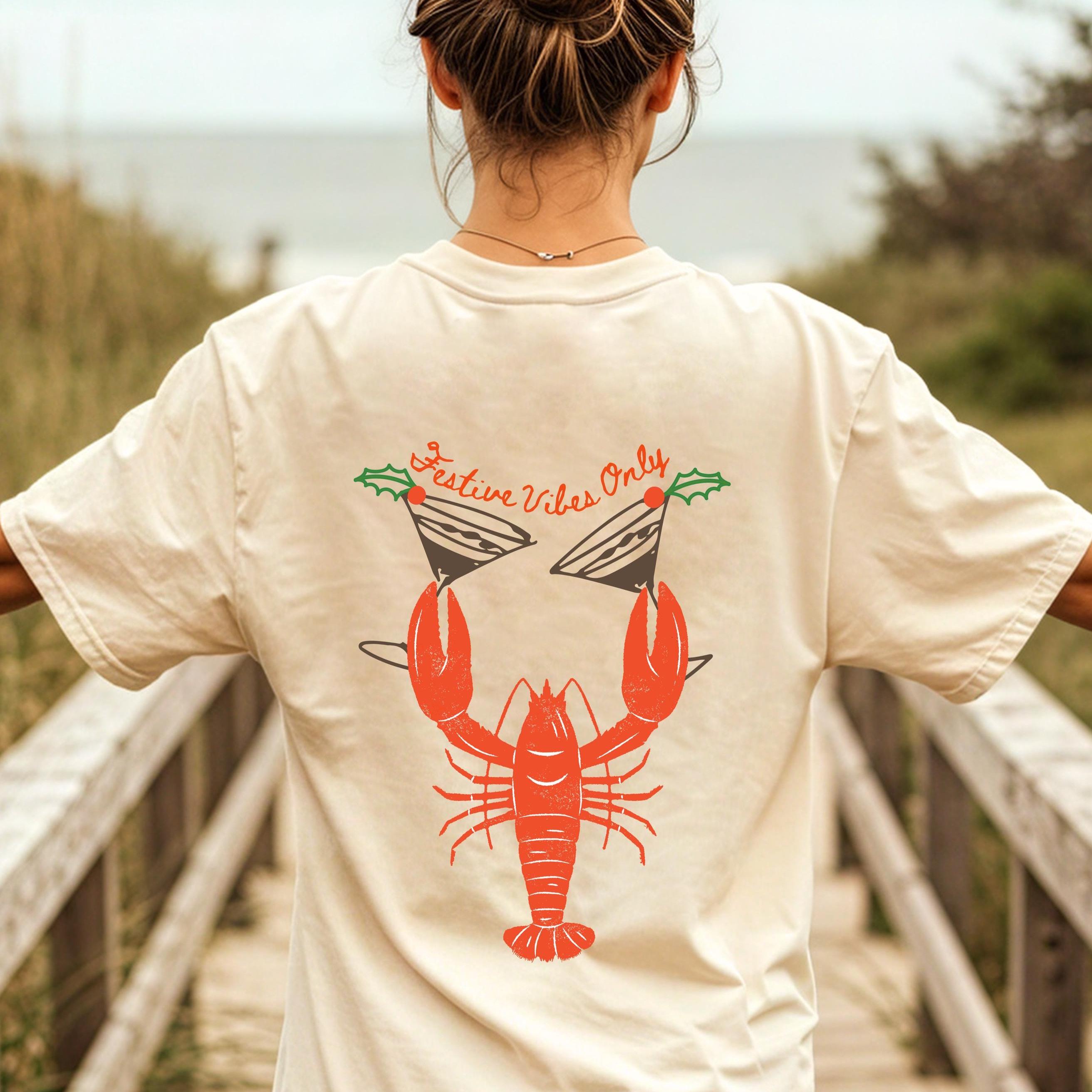 Espresso Martini Lobster Shirt Fisherman Aesthetic Cape Cod