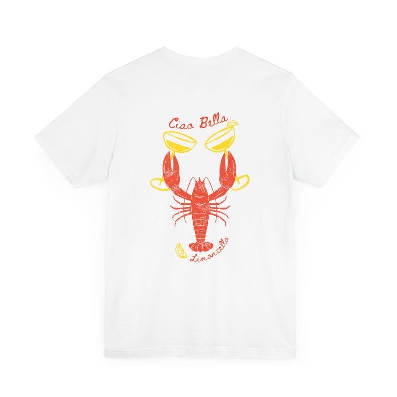 Ciao Bella Shirt Limoncello Dolce Vita Vibes Old Money Aesthetic Ocean Inspired Style Coastal Granddaughter Lobster Shirt Tomato Girl image 8