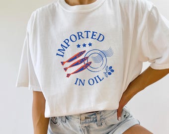 Sardine Shirt Sardines Shirt Tinned Fish Canned Sardines Shirt Mediterranean Diet Coastal Style European Style Olive Shirt