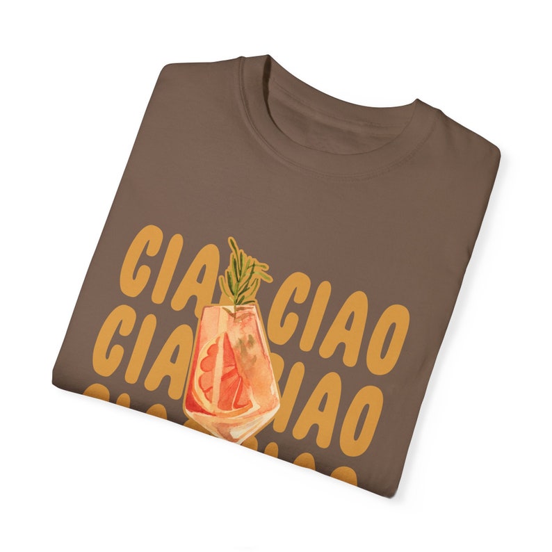 Ciao Bella Shirt Aperol Spritz Shirt Old Money Aesthetic Tomato Girl Italy Shirt Italy Vacation Top Italian Lover Italian Women's Top image 5