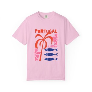 Chemise sardines du Portugal conserves de sardines de poisson TShirt petite-fille côtière tomate fille palmier océan style inspiré style côtier vintage image 8
