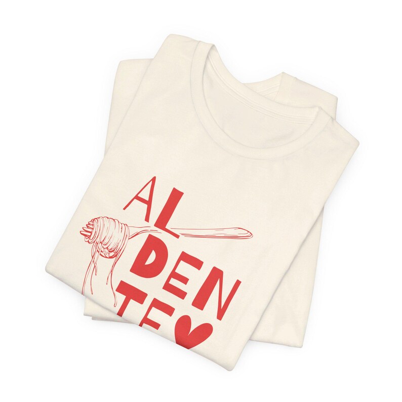 Spaghetti Shirt Al Dente Shirt Tomato Girl Pasta Shirt Tomato Shirt La Dolce Vita Italian Summer Italia Shirt Riviera Style Natural