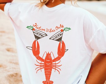 Espresso Martini Lobster Shirt Fisherman Aesthetic Cape Cod