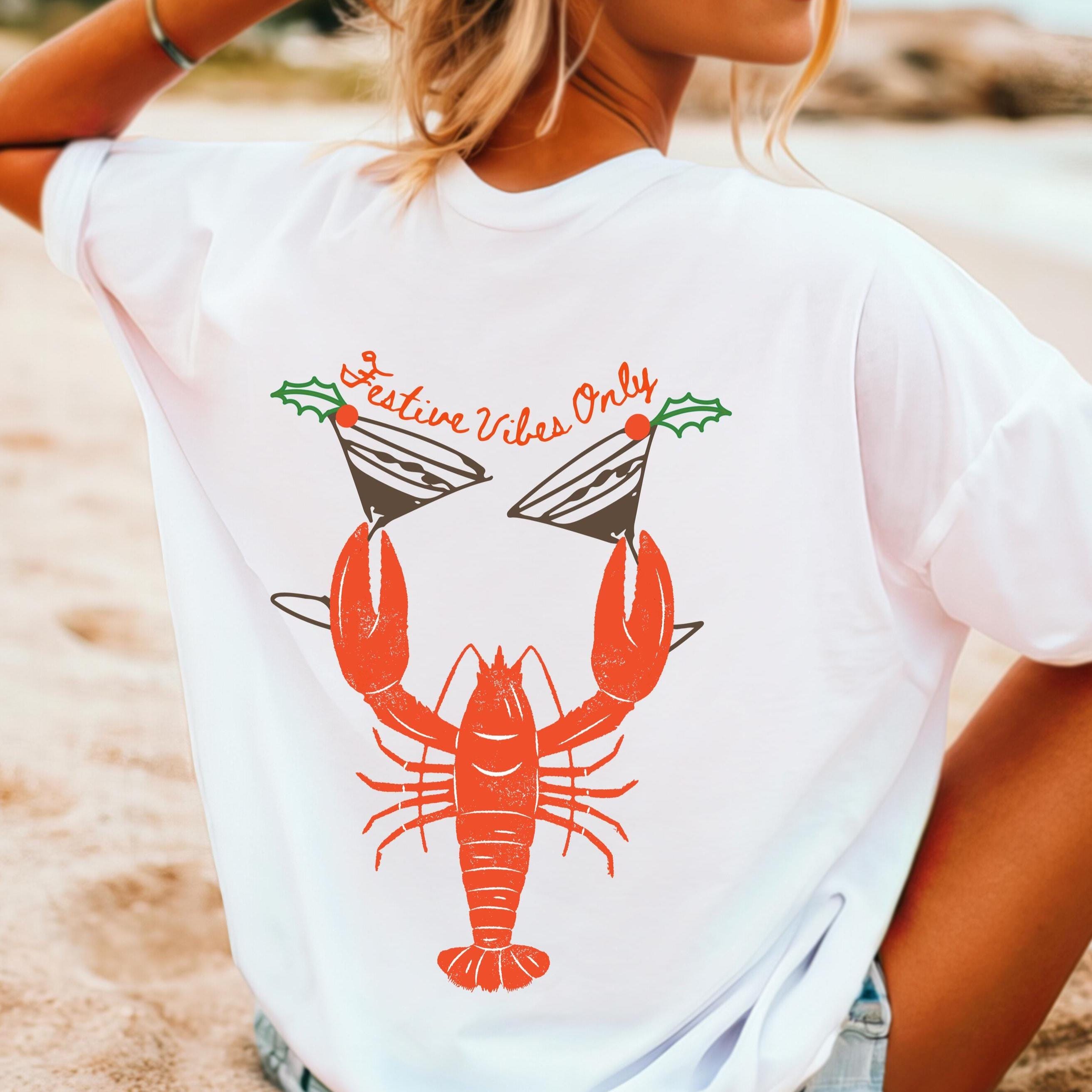 Espresso Martini Lobster Shirt Fisherman Aesthetic Cape Cod