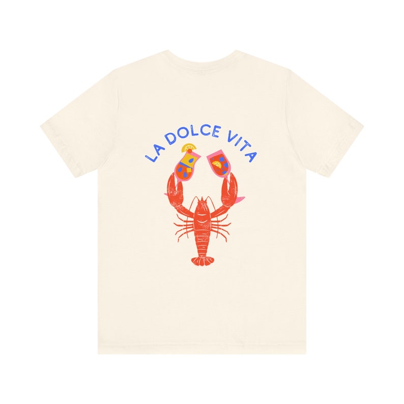 Aperol Spritz Shirt La Dolce Vita Shirt Signature Cocktail Old Money Aesthetic Italia Shirt Tomato Girl Downtown Girl Lobster Shirt Natural