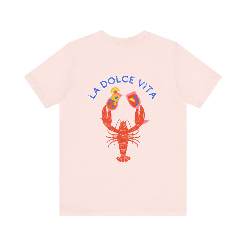 Aperol Spritz Shirt La Dolce Vita Shirt Signature Cocktail Old Money Aesthetic Italia Shirt Tomato Girl Downtown Girl Lobster Shirt image 8