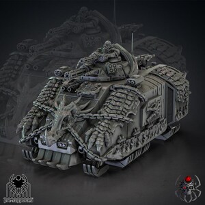 Flame Lizard Heavy Hover APC | EightLegs Miniatures | Wargaming | Tabletop | Minifigure |28mm scale| 32mm scale |