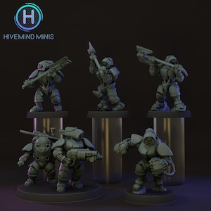 Droidkyn Circuit Master | Wargaming | Tabletop | 3D printed miniature | OPR compatible