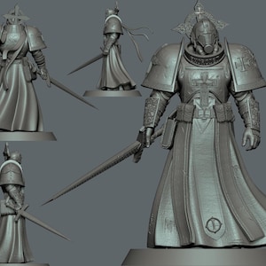 Superior General | Proxy Realms Gaming | Wargaming | Tabletop | 3D printed miniature | Trench Crusade compatible