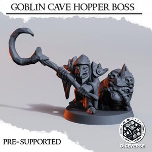 Goblin Cavehopper Boss | Diceverse | Wargaming | Tabletop | 3D printed miniature | Trench Crusade compatible |&quot; Pilgrim
