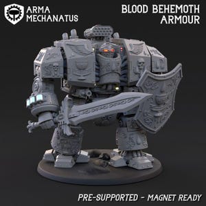 Blood Behemoth | Wargaming | Tabletop | 3D printed miniature | OPR compatible