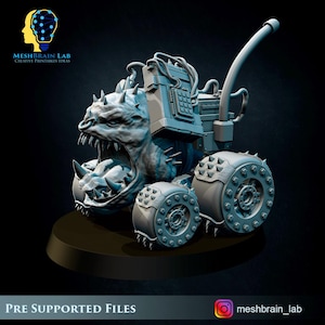 Ork Pet Bomb | Wargaming | Tabletop | 3D printed miniature | OPR compatible