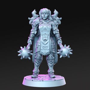 Samira | 3D printed | D&D | Dungeons and Dragons | Gift | RPG | Tabletop | Wargaming | 32mm | DM Stash