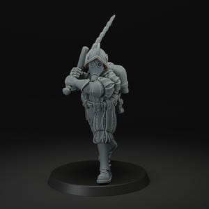 Papal Greatswordman | JK Remo | Wargaming | Tabletop | 3D printed miniature | Trench Crusade compatible | Pilgrim
