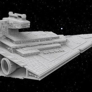 SW Armada Imperial Star DEstroyer - Wargaming - Table top - 3D printed miniatures