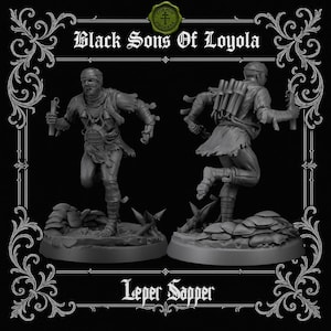 Leper Sapper | Proxy Realms Gaming | Wargaming | Tabletop | 3D printed miniature | Trench Crusade compatible