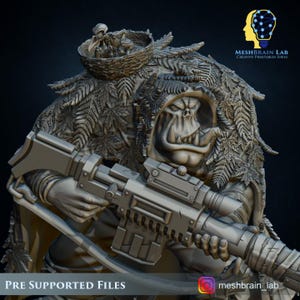 Ork Commando Sniper | Wargaming | Tabletop | 3D printed miniature | OPR compatible
