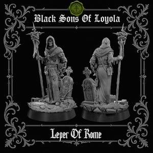 Leper Of Rome | Proxy Realms Gaming | Wargaming | Tabletop | 3D printed miniature | Trench Crusade compatible