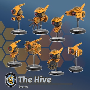 Droidkyn Alpha | Wargaming | Tabletop | 3D printed miniature | OPR compatible