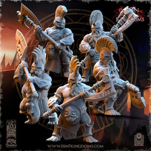 Dwarven Kingdoms Catapult | 3D printed miniatures | Tabletop Games 32 mm | Dungeons and Dragons | Wargame | RPG