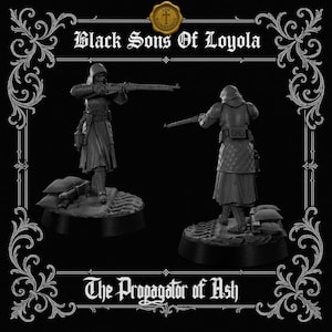 Propagator Of Ash | Proxy Realms Gaming | Wargaming | Tabletop | 3D printed miniature | Trench Crusade compatible
