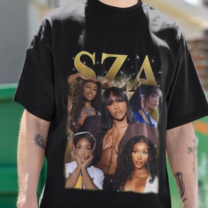 SZA Bootleg Shirt Black, Vintage Rap Hip Hop Tee SZA, Merch Oversized Heavy Cotton Tee, SZA Bootleg T Shirt, Vintage Graphic Tee, Sos Merch - Etsy SZA Bootleg Shirt Black, Vintage Rap Hip Hop Tee SZA, Merch Oversized Heavy Cotton Tee, SZA Bootleg T Shirt, Vintage Graphic Tee, Sos Merch - Etsy