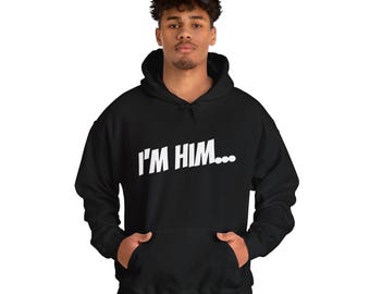 Felpa con cappuccio "Im Him"