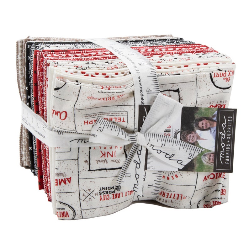 Fat Quarters 34 The Print Shop SALE - Sweetwater for Moda Fabric