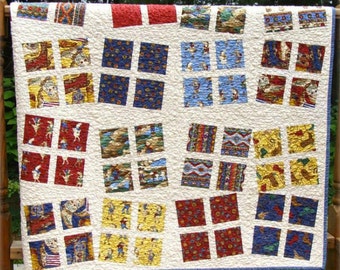 SUMMER PATTERN SALE - Dancing Patchwork by Carlene Westberg