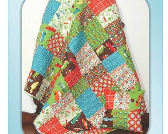 SUMMER PATTERN SALE - Little Buddy Quilt and Pillow pattern by Carlene Westberg