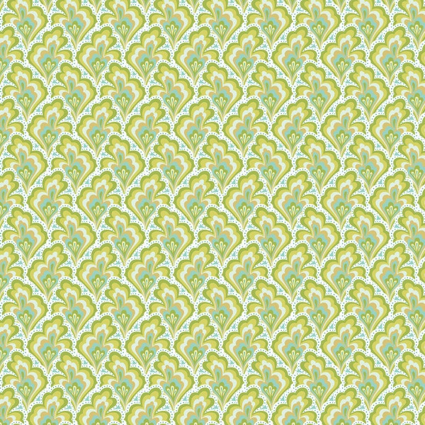 Bella - Marbling in Green - 1 Yard - SKU 115.101.05.2  -  by Amanda Murphy for Blend Fabrics