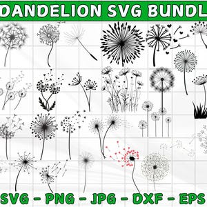 Dandelion Svg Bundle, Dandelion Svg, Dandelion Png, Blow Me Svg, Just Breathe Svg, Dandelion Blowing Svg, Kindness Svg, Dandelion Cut File