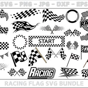 Race Flag Svg Bundle, Checkered Flag Svg, Racing Flag Svg,Racing Flag,Race Flag Clipart, Racing Cut Files, Racing Flags Svg,Instant Download