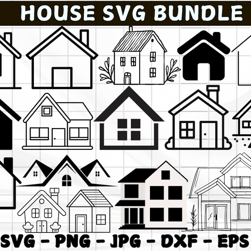 House Clip Art - Etsy