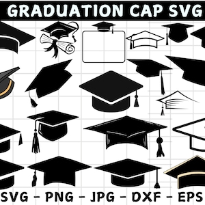 Graduation 2025 Cap Svg Bundle, Graduation 2025 Svg, Graduation Cap Svg, Graduation Topper Svg, Senior 2025 Svg, Class Of 2025 Svg, Cricut