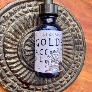 golden rosehip calendula face oil