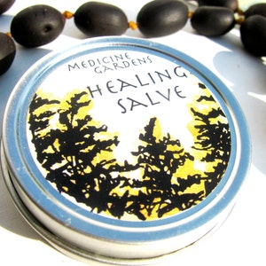 herbal healing salve-- to protect and help heal wounds