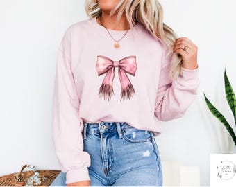 Pink Cowgirl Bow PNG: Western Leather Design (Digital Download)