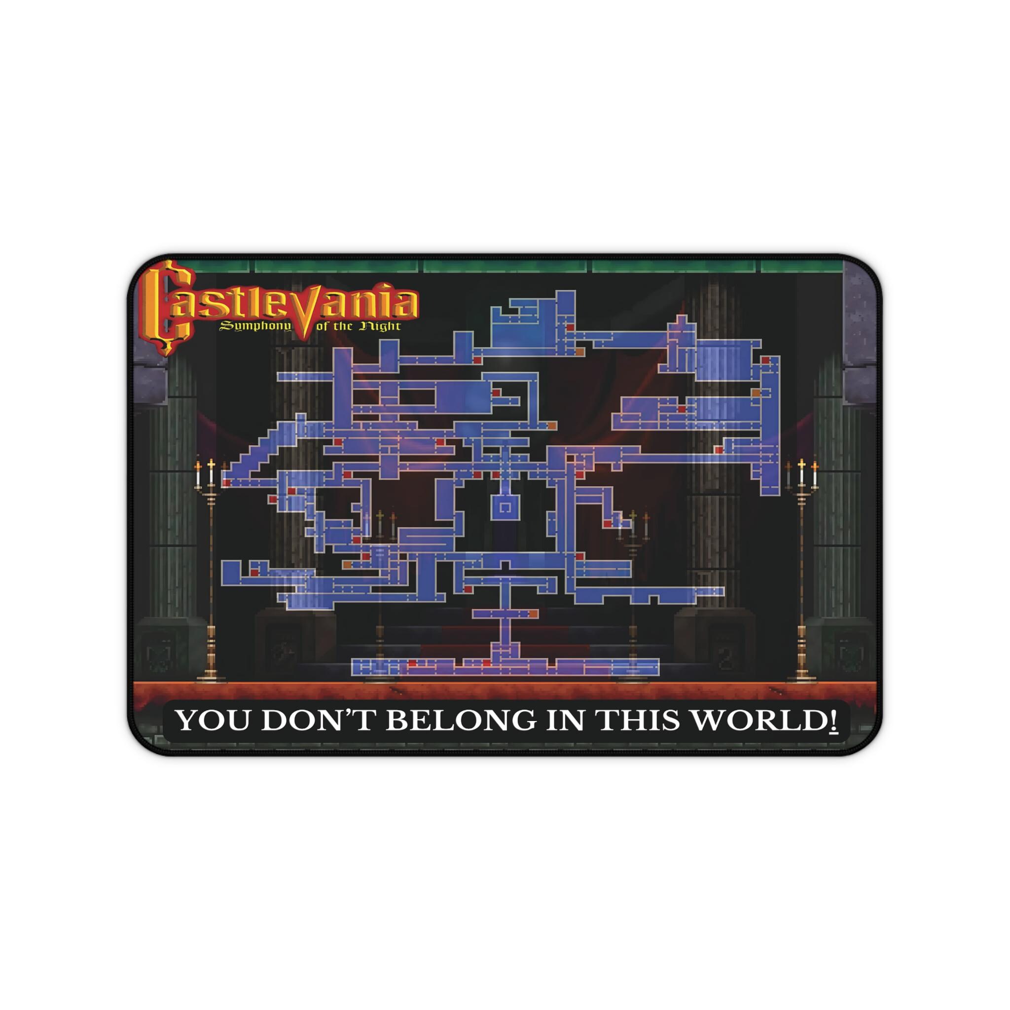 Abystyle Castlevania – Mirror Of Fate Mauspad, 21,5x21,5 Cm, 3 Mm Dick, Mit Hochwertigem PVC-Druck