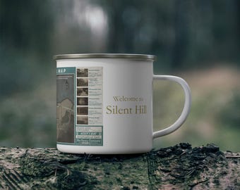 Silent Hill Enamel Camping Mug