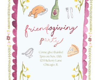 Friendsgiving Invite