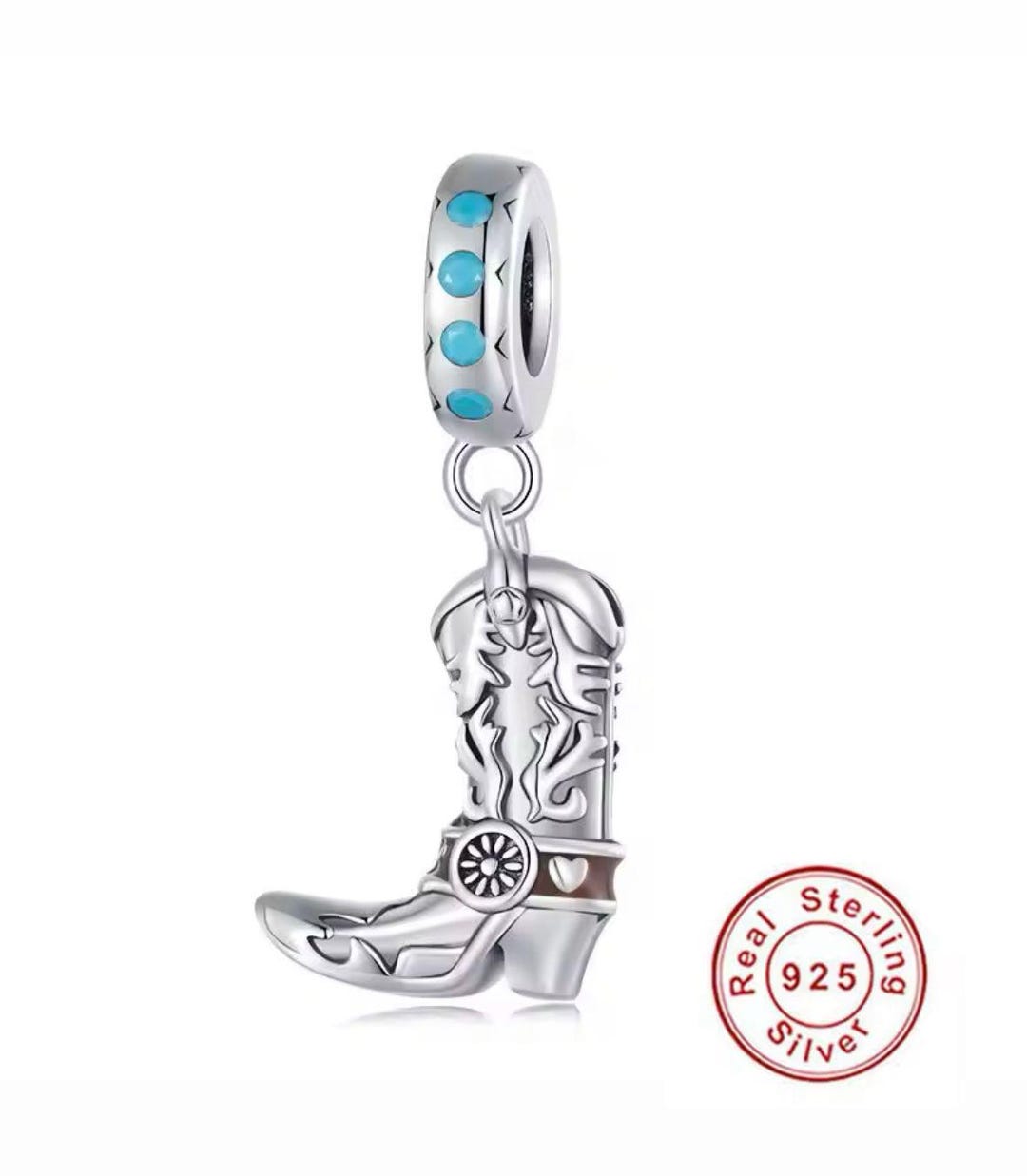 Cowboy Boot Charm main image 1