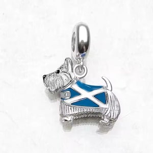 Charm Cane Scozzese In Argento 925 - Terrier West Highland White - Jewellerybox - Foto 3