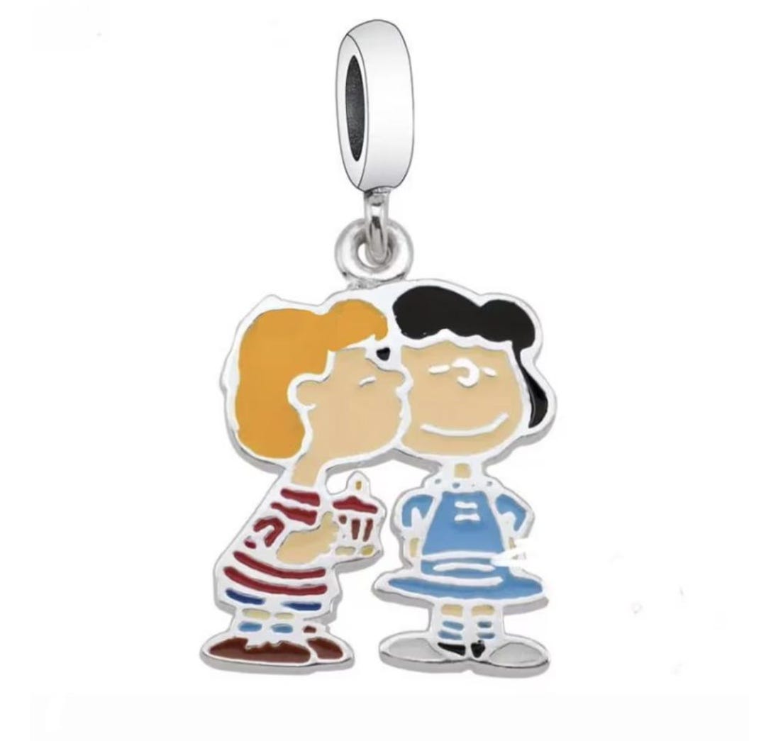 GNOCE Popeye's Head Pendant Dangle Charm For Women, S925 Sterling Silver Dangle Charms For Women Wife, Valentine's Day, Mother's Day Jewelry