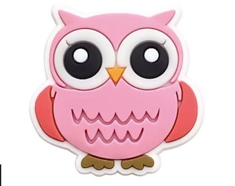 Owl Shoe Charm , Animal Charm for your Shoes , cute shoe charms, clog compatible shoe charms
