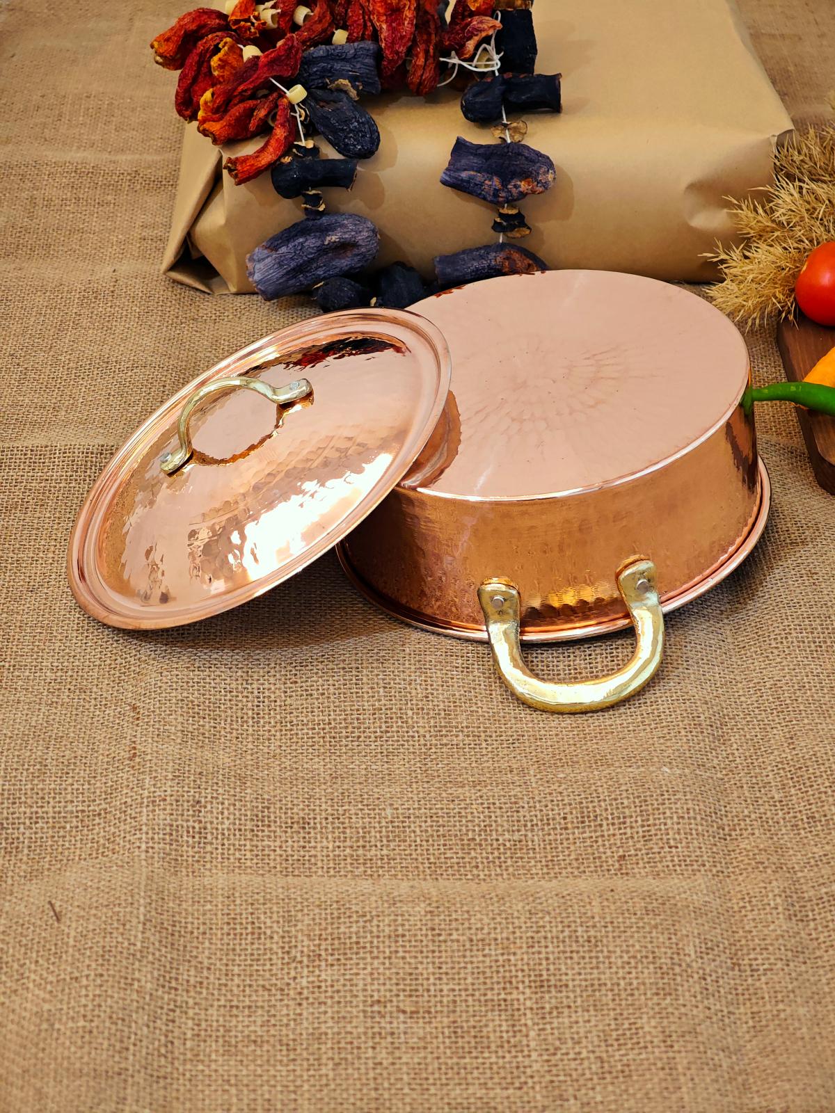Hammered Copper Rice Pot: Turkish Stovetop Cookware - Etsy