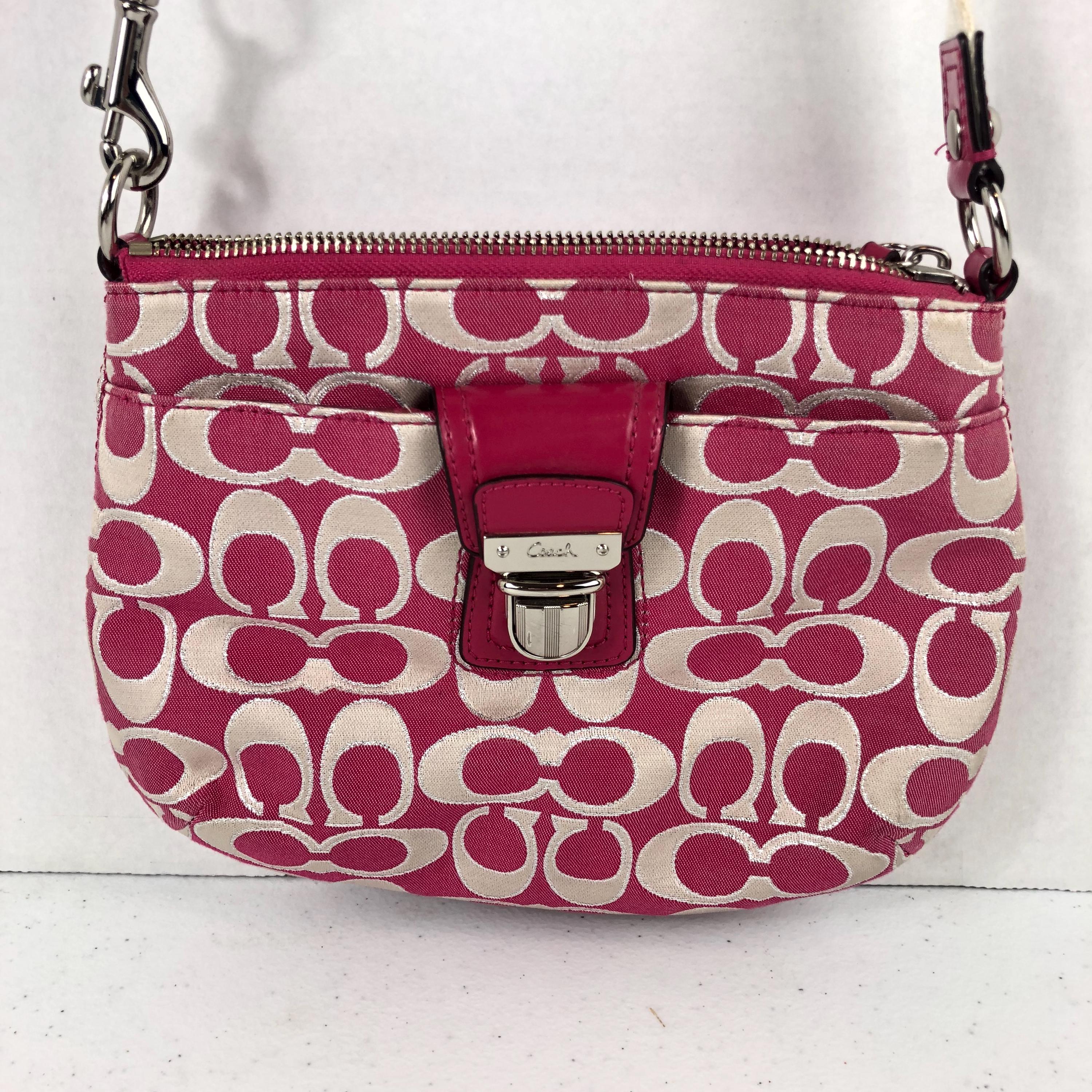 バッグ 1213 Coach poppy HandBag 2way Signature Coach | Signature Poppy 2Way Shoulder Bag | Preloved