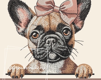 Französische Bulldogge Stickdatei, Französische Bulldogge Stickdatei, Französische Bulldogge Stickdatei, Französische Bulldogge Maschinenstickerei, Frenchie Mom Stickerei